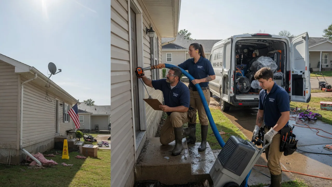 Ceiling Water Damage Restoration in Monticello, AR near me